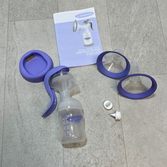 Lansinoh Other Lansinoh Manual Hand Breast Pump 2 Size Flanges